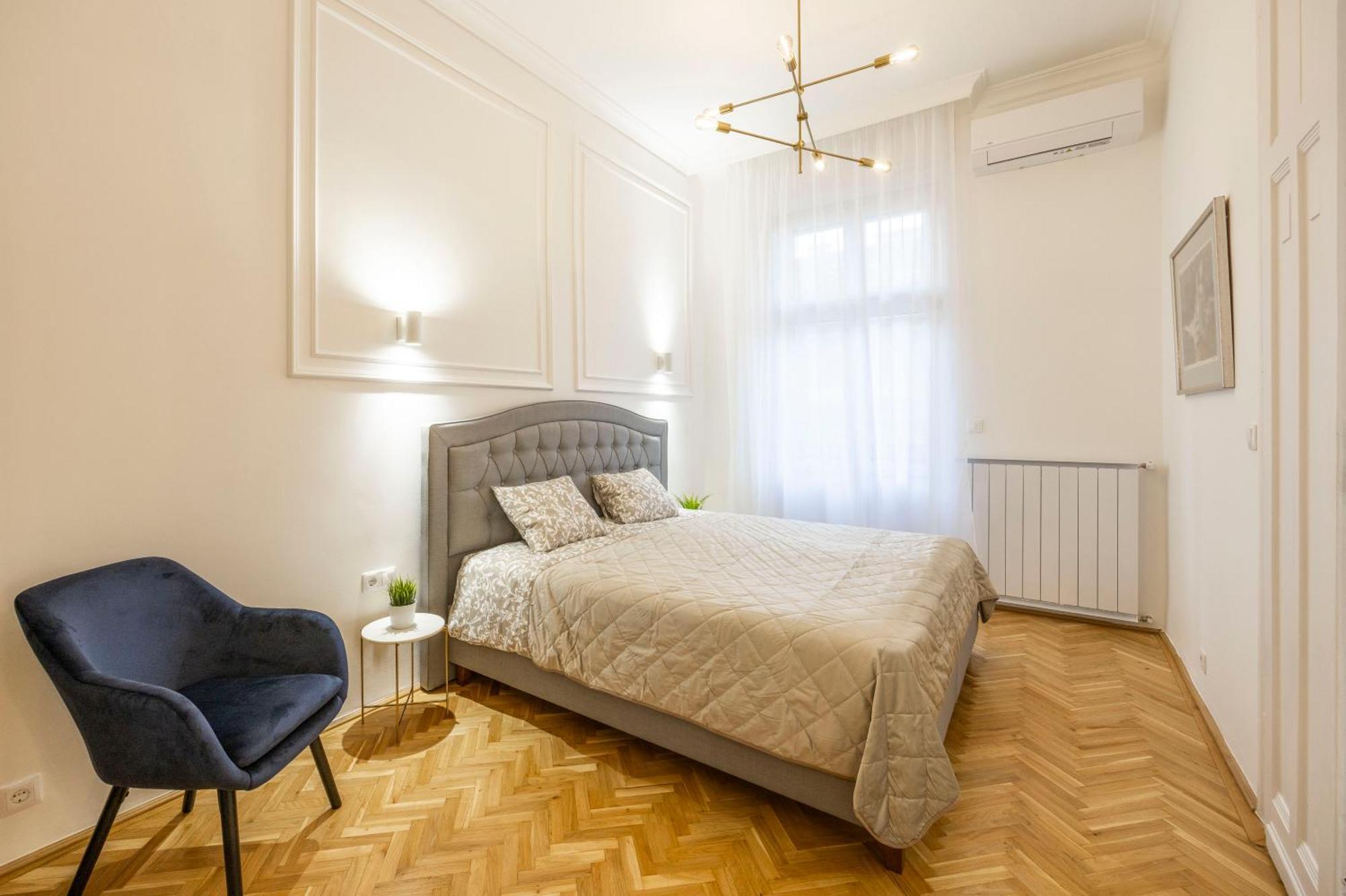 Luxurious Central 4Bedrm 3Bathrm Residence W/ Balcony Budapeste Exterior foto