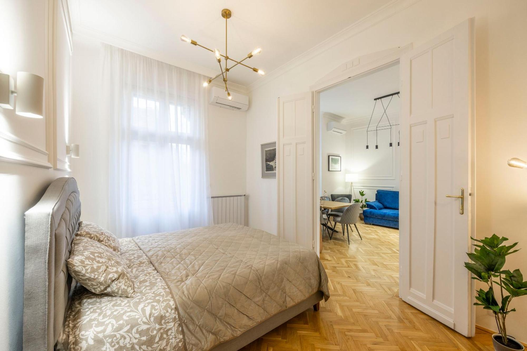 Luxurious Central 4Bedrm 3Bathrm Residence W/ Balcony Budapeste Exterior foto